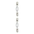 thumbnail image 2 of Qarigey Collar Pin Oro Plata Aleación Suéter Clips Estilo vintage Broche Titular Joyería Día de San Valentín Regalos para mujeres Plata Plata 2piezas Qarigey CBP192660, 2 of 6