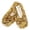 Gold, variant on Sequins Ballerina Slippers with Sherpa Fleece Lining (Women)