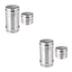 thumbnail image 1 of Bearachild Frasco de especias portátil de acero inoxidable, botella de condimentos, ajo, pimienta, Chile, dispensador de sal, herramienta de cocina casera, L 2piezas Bearachild CBP108004, 1 of 5