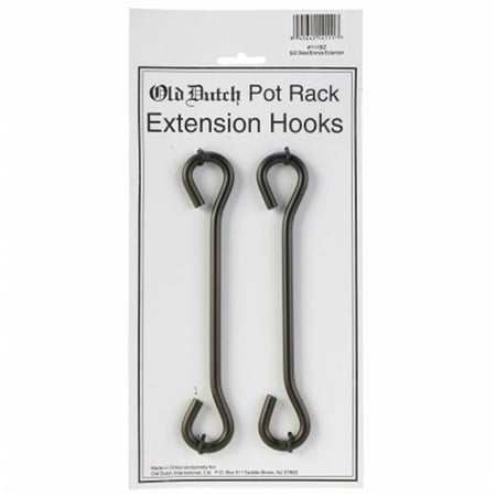 Old Dutch 111BZ Set-2 8.5 in. Oiled Bronze Pot Rack Extension (Best Reason Rack Extensions)