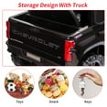 thumbnail image 3 of 12V Kids Ride-On Car with Remote Control, Powered Wheels ,MP3 , FM Radio, Spring Suspension, LED Lights, Licensed Chevrolet Silverado GMC, Electric Vehicle for Toddlers, 3 of 9