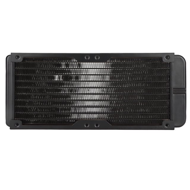 CPU Aluminum Radiators, 10 Pipes Aluminum Heat Exchanger Integrated Forging Process Heat Dissipation For VGA Water Cooling For Computer CPU