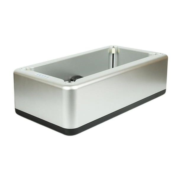 Dispensador automático de zapatos Dispensador de de Piso para el piso del hogar en el interior Plata