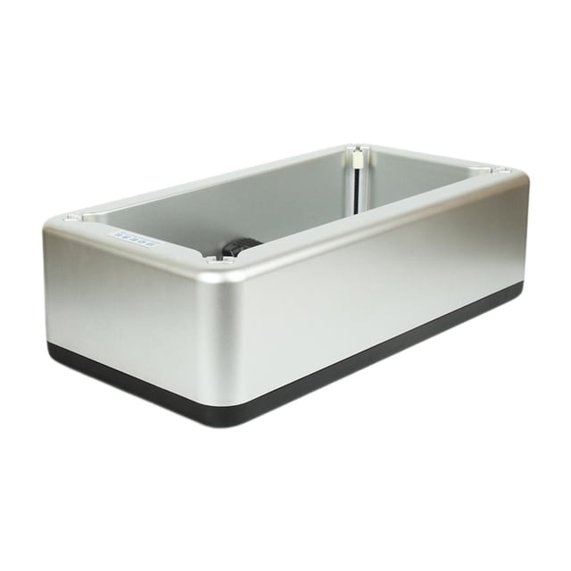Dispensador automático de cubierta de zapatos, máquina de cubierta de zapato de planta portátil de protección portátil reutilizable para supermercados Plata