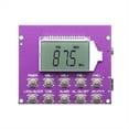 thumbnail image 4 of Módulo Receptor Estéreo Inalámbrico PCB para Kits Electrónicos DIY de 87-108 MHz, Módulo de Placa Estéreo Digital, Radio Digital con Pantalla LCD., 4 of 5