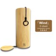 thumbnail image 4 of Inteprter Carillón de viento de madera, carillón de viento de Metal, tubo de música de cumpleaños, campana colgante, decoración de meditación, Patio, Artesanía Acorde de viento C Inteprter HA011582-01, 4 of 6