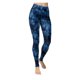 thumbnail image 1 of Gibobby Pantalones de yoga Pantalones de yoga para correr a la , mallas para mujer, cintura alta con estampado, pantalones elásticos de Yoga para Fi(Azul,G), 1 of 5