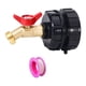 thumbnail image 4 of Adaptador de manguera para contenedor IBC de 1000 l, versátil, con grifo de latón, fácil de usar. 4 piezas, 4 of 9