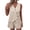 Beige 2, variant on Trouser Suits for Ladies Wedding Womens Waistcoat and Trouser Set 2 Piece Set V Neck Sleeveless Button Vest Wide Leg Trouser 2 Piece Blazer Suit Summer Matching Sets Linen Pants Set