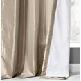 thumbnail image 3 of Half Price Drapes Taffeta Ruched Semi-Opaque Single Curtain Panel, 3 of 4