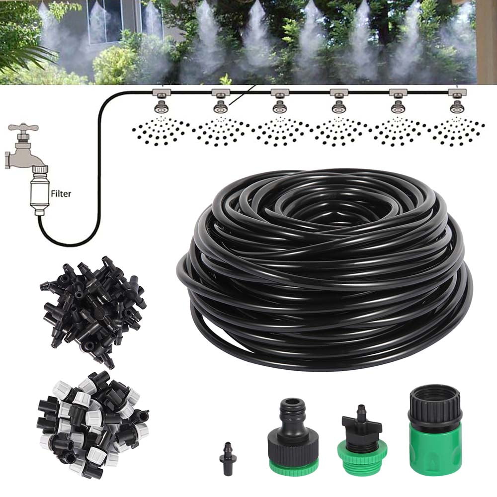Water Misting System Agricultural Fan Cooler Patio Mist Garden Nozzles 