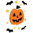 thumbnail image 3 of Northlight Jack O' Lantern and Bat Halloween Gel Window Clings - 18pc, 3 of 6