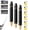 Pagoda*3, variant on Heavy Duty Adjustable Twist Hose Nozzle Jet Sweeper Nozzle, 2027 High Pressure Nozzle for Garden Hose,Jet Sweeper Nozzle for Outdoor Cleaning, Watering Plants and Car Washing (Pagoda*2)