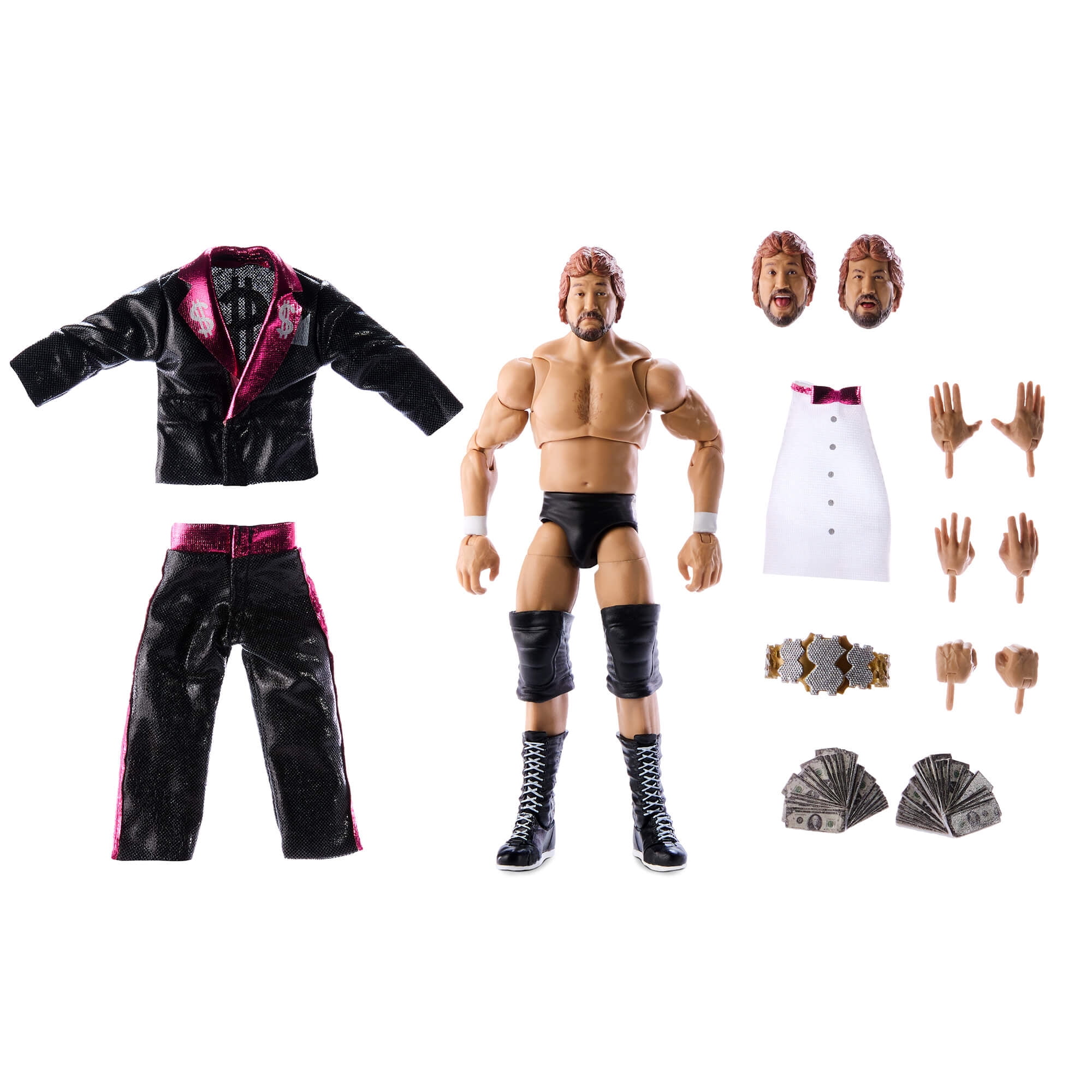 (Ricky Steamboat & Million Dollar Man) (HVK94) Coliseum Collection - Set of 2 WWE Ultimate Edition Mattel WWE Toy Wrestling Action Figures