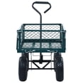 thumbnail image 3 of vidaXL Garden Hand Trolley Green 551.2 lb, 3 of 6