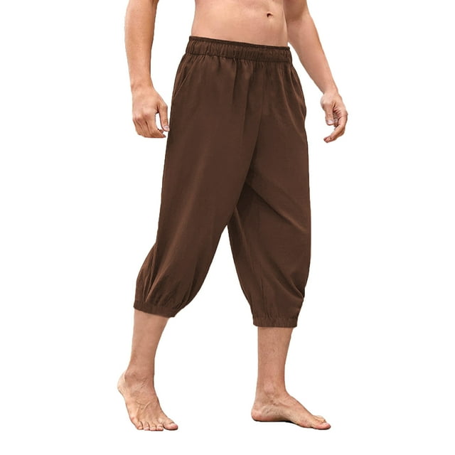 Diufon Shorts Cargo de Randonnée pour Hommes Imprimés Décontractés Printemps Été avec Poches