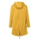 thumbnail image 3 of con capucha Chaqueta de mujer suave Impermeable Impermeable amarillo 5XL Hugo Rompevientos, 3 of 4