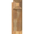 thumbnail image 2 of Ekena Millwork 8"W x 24"D x 24"H Traditional Rough Sawn Craftsman Outlooker, Western Red Cedar, 2 of 4