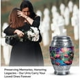 thumbnail image 4 of Enchanted Forest Flamingo Paradise Enchanted Forest Flamingo Paradise Bird - Small Urns For Human Ashes Keepsake - Tiny Burial Urn For Human Ashes - Urn For Adult Female Memorial 3 Inch, Set Of 4, 4 of 5