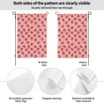 thumbnail image 2 of Easygdp Strawberries Garden Flag Yard Flag Welcome Flag, Double-Sided, Weather Resistant for Outdoor Decor - 28"x40", 2 of 9