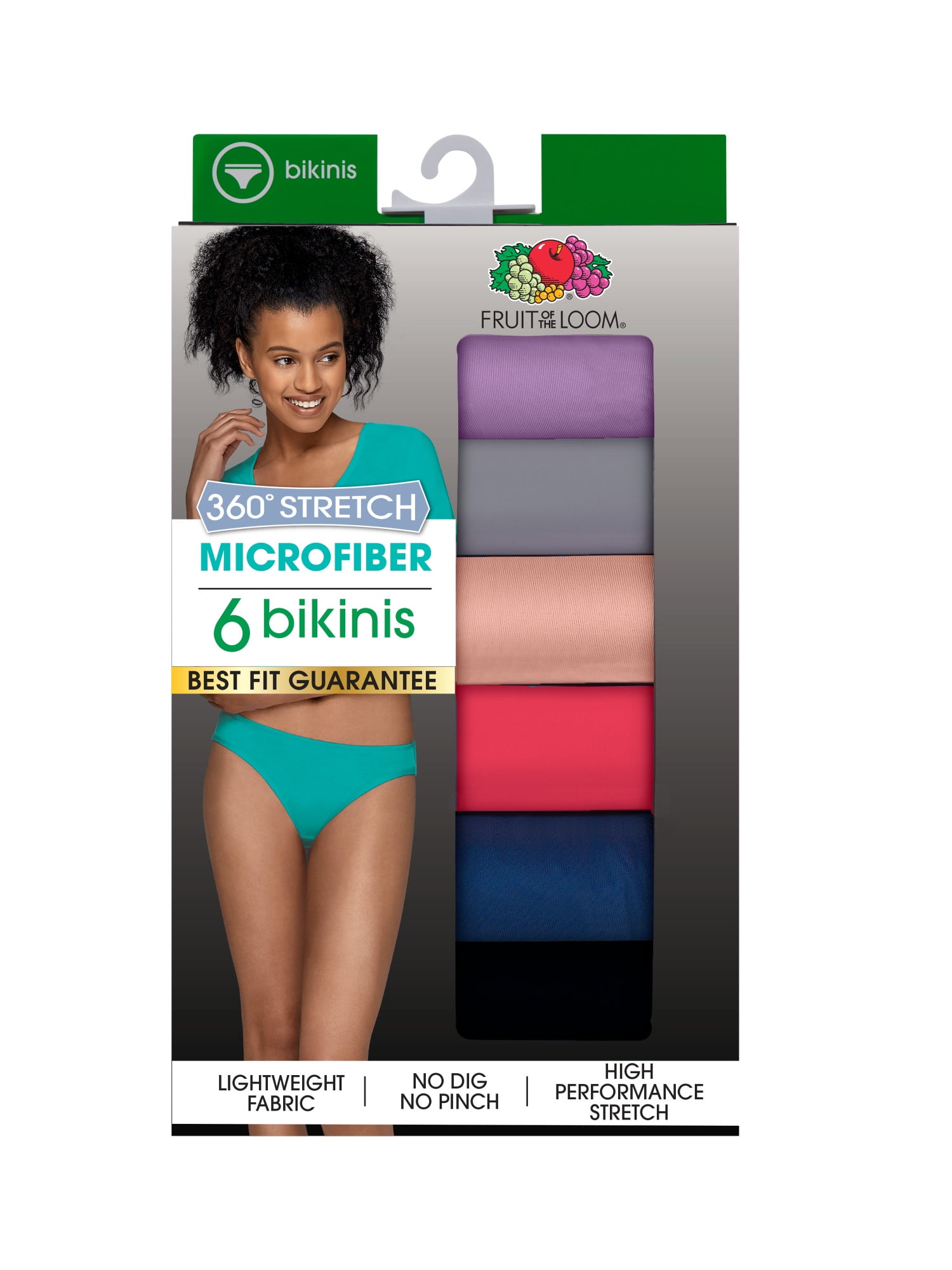 Fruit Of The Loom – Mutandine Hipster Traspiranti In Rete Di Cotone, Donna, Taglie Forti, Mantengono Fresche - 2