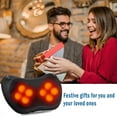 thumbnail image 3 of Shiatsu Neck Back Massager Massage Pillow with Heat, Deep Tissue Kneading Massager for Shoulder, Lower Back, Leg, Foot, Muscle Pain Relief, Best Relaxation Gifts in Home Office and Car, 3 of 8