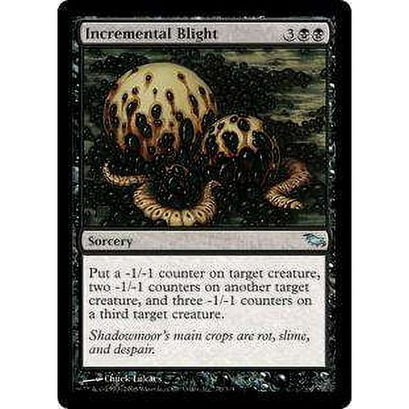 MtG Shadowmoor Uncommon Incremental Blight #70