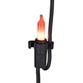 thumbnail image 3 of 100 Orange Mini Spiderweb Halloween Lights - 5 ft Black Wire, 3 of 4