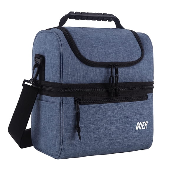 Bolsa Térmica MIER de Doble Piso Bluesteel Aislada para Hombre y Mujer