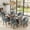 Gray, variant on MOONNISS Upholstered Dining Chairs Set of 2, Mid Century Modern Dining Chairs with Solid Wood Legs, Curved Back Kitchen Chairs, Farmhouse Side Chairs for Dining Room,Green