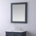thumbnail image 3 of Altair 28" Rectangular Bathroom Wood Framed Wall Mirror in Classic Blue, 3 of 9