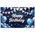 thumbnail image 7 of Decorative Design Happy Birthday Banner Star Elements Decorative Background for Birthday Party Kids Celebration Indoor Decoration, 7 of 7