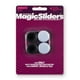 thumbnail image 1 of Furniture Sliders Magic Slider, redondo, 7/8 pulgadas, 4 piezas, blanco/negro, 1 of 4