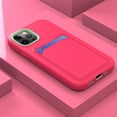 thumbnail image 4 of K-Lion for iPhone 14 Pro Hybrid Slim Case with Card Slot Shockproof Scratch Resistant Full Body Protective Lightweight Case Cover for iPhone 14 Pro,Rose, 4 of 6