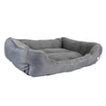 thumbnail image 1 of Cama Para Gato de Perro, Cojín de Mascotas Cuadradas Suave y Cómoda Algodón de Algodón para Casa, 1 of 7