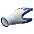 thumbnail image 4 of JUNWELL Gants de Protection Imperméables Résistants aux Échardes Antidérapants pour Jardinage Extérieur Bleu + Blanc, 4 of 7