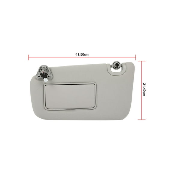 ECCPP Left Driver Side Sun Visor Assembly with Sunroof Gray Fits For 2013-2019 for Nissan Sentra(268-11645L)