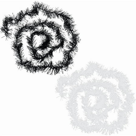 Feather Boas Bulk Artificial Fluffy Boas Decor Women Trim for Wedding Dancing Dress Xmas Decor Mixed Color