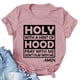 thumbnail image 1 of Pntutb Mujer Casual Letras Imprimir Camisa Manga Corta Camiseta tops Túnica Pntutb Pntutb-409, 1 of 3