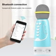 thumbnail image 3 of Micrófono Inalámbrico Karaoke Micrófono Portátil Bluetooth Para Niños 360 Grados Surround Micrófono De Mano Máquina De Altavoz Cateissary EL016646-02, 3 of 5