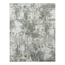 Gertmenian Majestic Omari Modern Abstract Gray Indoor Area Rug, 8x10