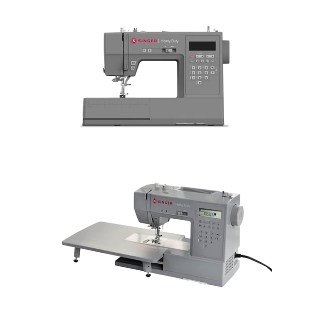 Máquina de Coser SINGER HD6700 Electrónica Heavy Duty Gris