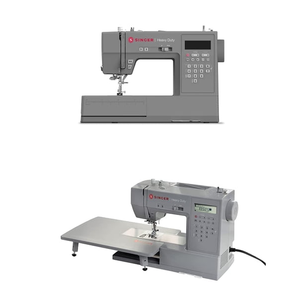 Máquina de Coser SINGER HD6700 Electrónica Heavy Duty Gris