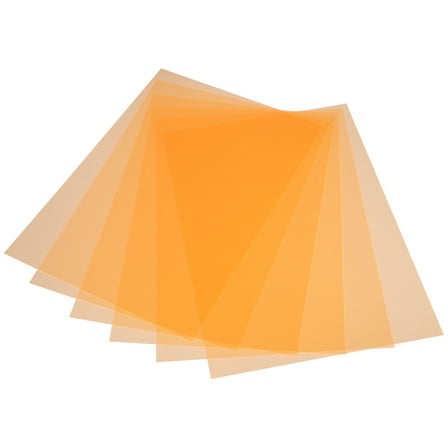 6 Pcs Filter Plate Transparent Stickers Light Gel Light Filters Colored Light Gels Color Film Shopping