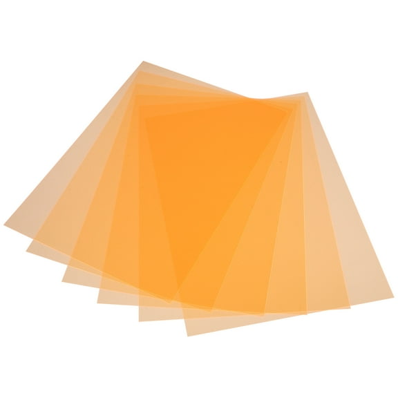 6 Pcs Filter Plate Transparent Stickers Light Gel Light Filters Colored Light Gels Color Film Shopping