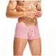 thumbnail image 1 of Calzoncillos Bóxer Sin Costuras Para Hombre, Informales, A Rayas, Transpirables, de Cintura Baja, Pantalones Laterales Estrechos Odeerbi ODB142735, 1 of 4