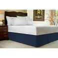 thumbnail image 1 of 100% Egyptian Cotton 1 PCs Box Pleated BedSkirt 15 inches (Egyptian/Royal Blue,Twin), 1 of 5