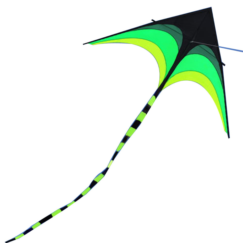 1.6m Large Delta Long Tail Flying Kite For Kids Child Adults Kites Toys Outdoor 