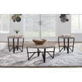 thumbnail image 2 of Signature Design by Ashley Deanlee Table (Set of 3), Grayish Brown & Black, 2 of 7
