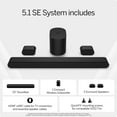thumbnail image 2 of Open Box VIZIO SV510X-0806 5.1 Soundbar SE, Wireless Subwoofer, Surround Sound w/Dolby Atmos, DTS:X, Bluetooth Speaker, 2 of 6